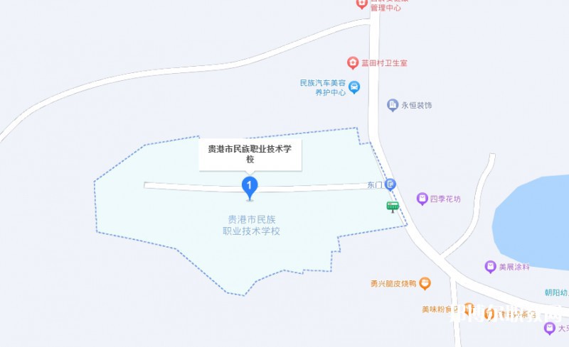 貴港市民族職業(yè)技術(shù)學(xué)校地址，乘車路線