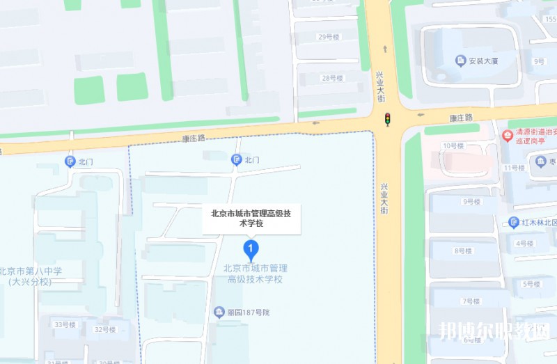 北京市城市管理高級(jí)技術(shù)學(xué)校地址，乘車路線