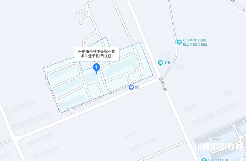 丹東市圣林中等職業(yè)技術專業(yè)學校地址，乘車路線