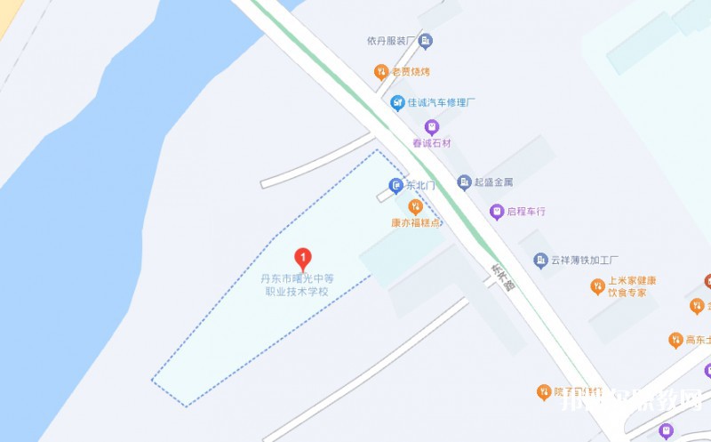 丹東市曙光中等職業(yè)技術(shù)學(xué)校地址，乘車路線