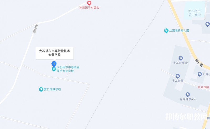 大石橋市中等職業(yè)技術(shù)專業(yè)學(xué)校地址，乘車路線